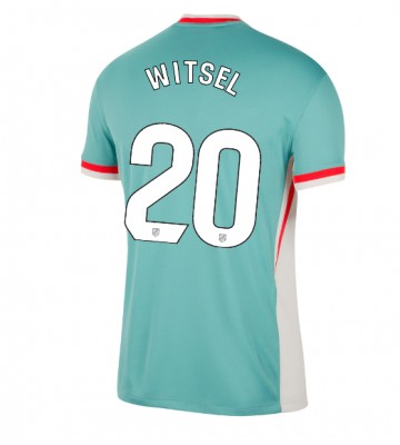 Atletico Madrid Axel Witsel #20 Bortatröja 2024-25 Kortärmad